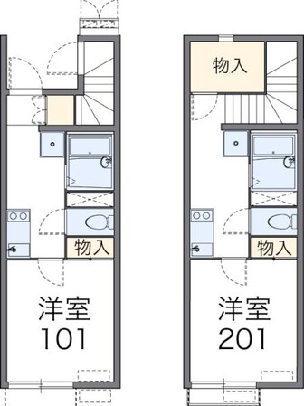 レオネクストツインコートIの物件間取画像